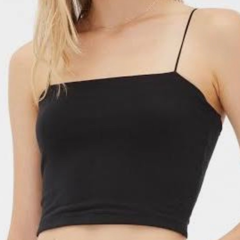 2 Pack Bungee Cami Crop Top